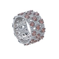Ring Gogo Woman in Silver Cubic Zirconia 292504